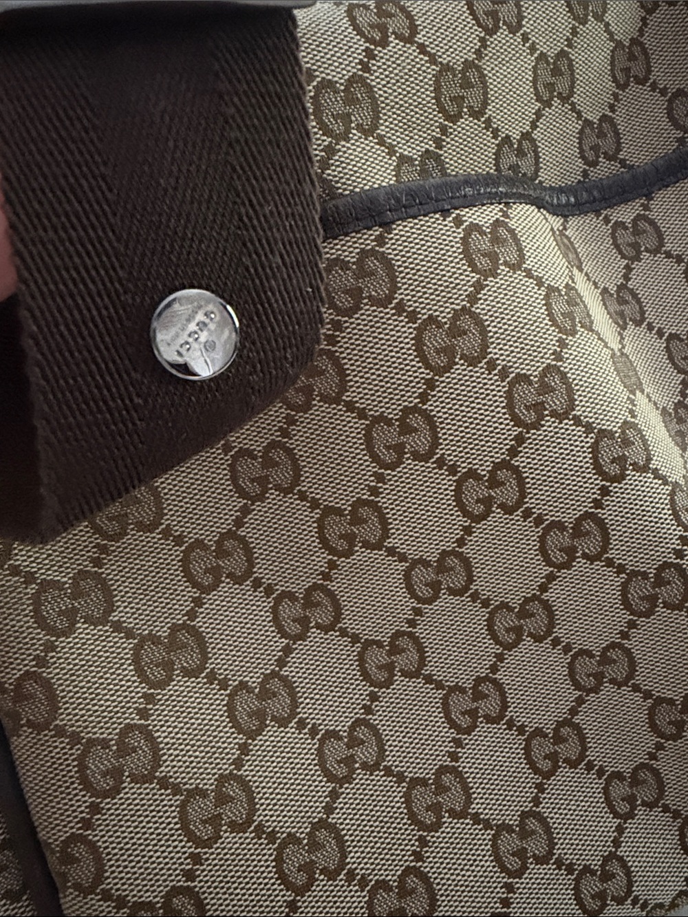 Gucci Brown/Tan GG Supreme Diaper Bag - Picture 11 of 11